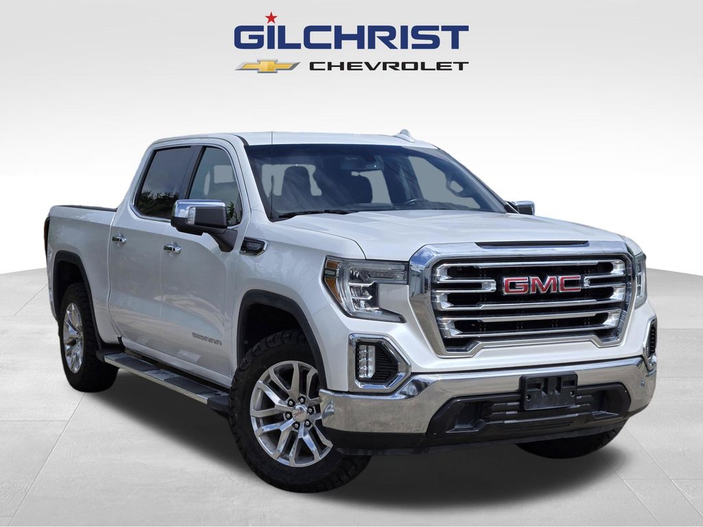 White Frost Tricoat 2019 GMC Sierra 1500 Pickup Truck 4X2 8-Speed Automatic