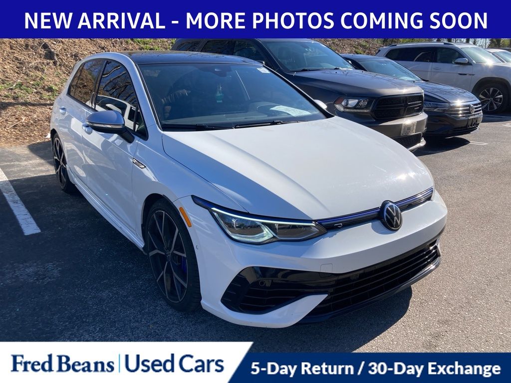 Pure White 2024 Volkswagen Golf R 4Motion Hatchback All-Wheel Drive 7-Speed Dual Clutch