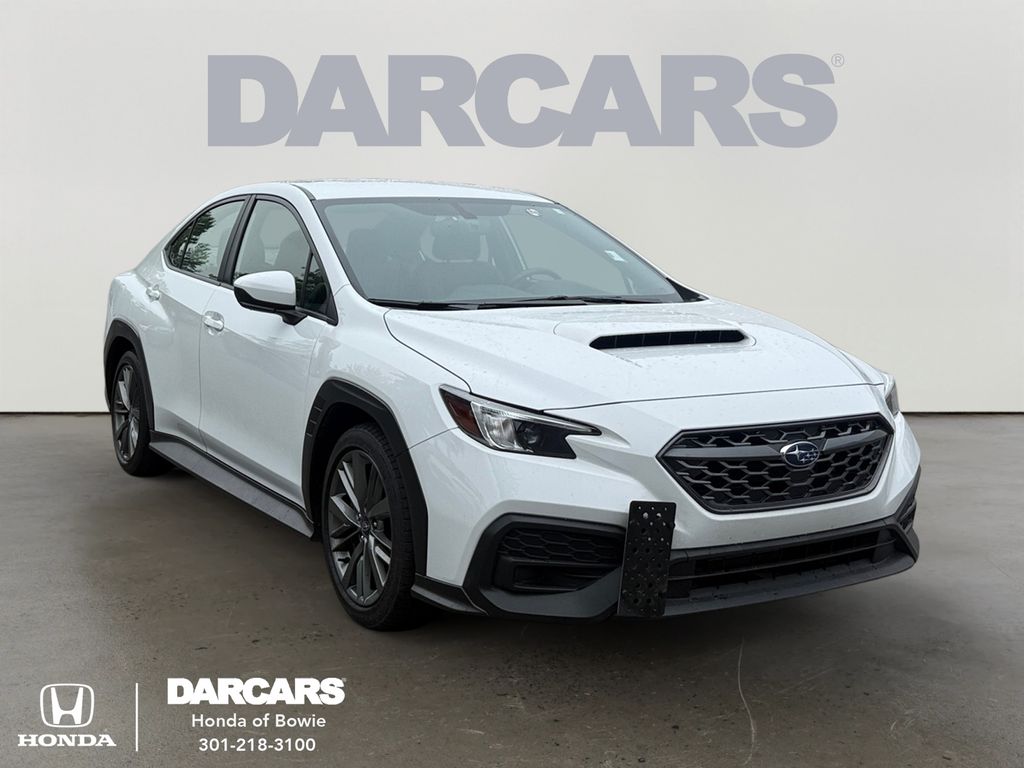 Ceramic White 2023 Subaru WRX Sedan All-Wheel Drive 6-Speed Manual
