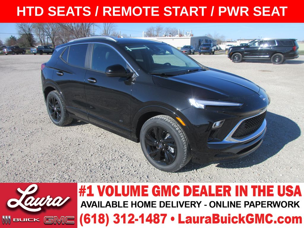 Black (Ebony Twilight Metallic) 2026 Buick Encore GX SUV / Crossover Front-Wheel Drive Continuously Variable Transmission