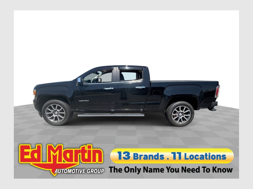 Onyx Black 2017 GMC Canyon Denali Crew Cab 4WD Pickup Truck Four-Wheel Drive 8-Speed Automatic