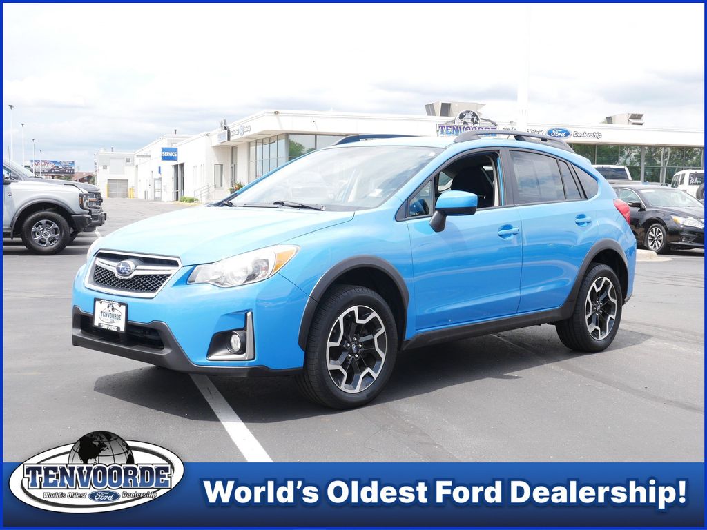 Hyper Blue 2017 Subaru Crosstrek Premium SUV / Crossover All-Wheel Drive Continuously Variable Transmission