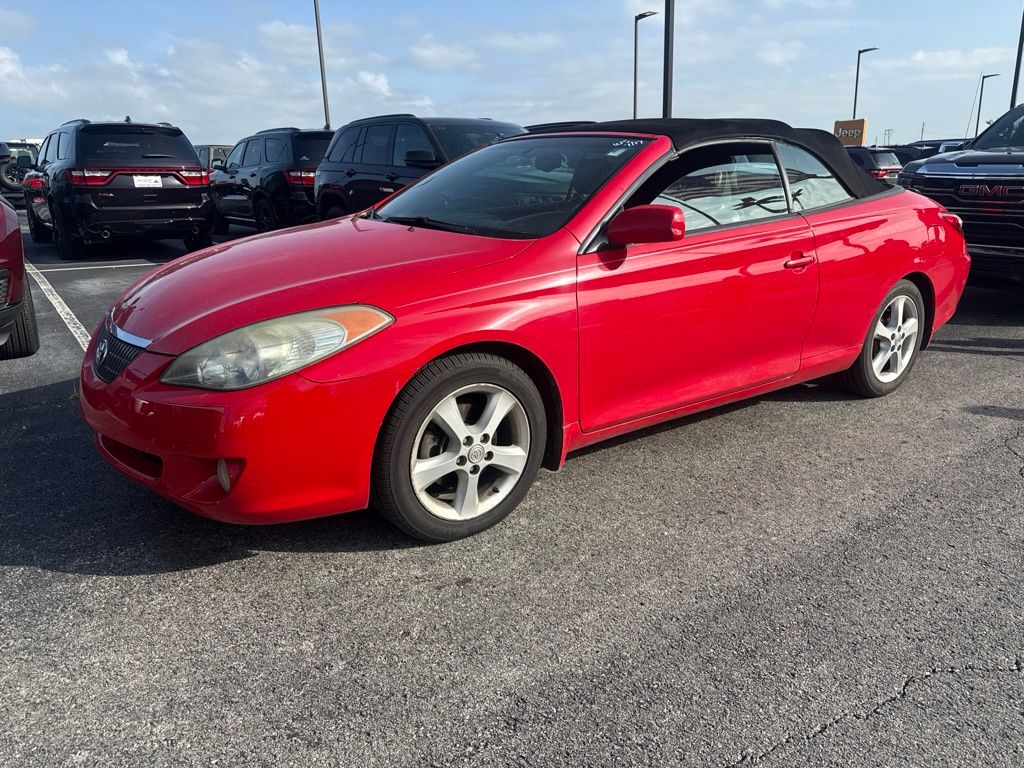 Red 2006 Toyota Camry Solara Coupe Front-Wheel Drive 5-Speed Automatic Overdrive