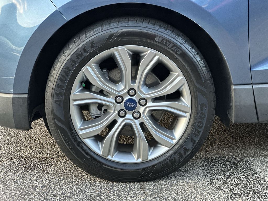 2019 Ford Edge Titanium Blue at Bob King Buick GMC