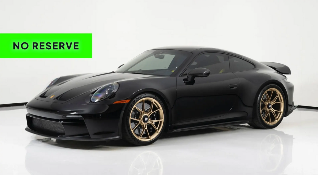 Black 2024 Porsche 911 GT3 Touring Coupe RWD Coupe Rear-Wheel Drive 6-Speed Manual