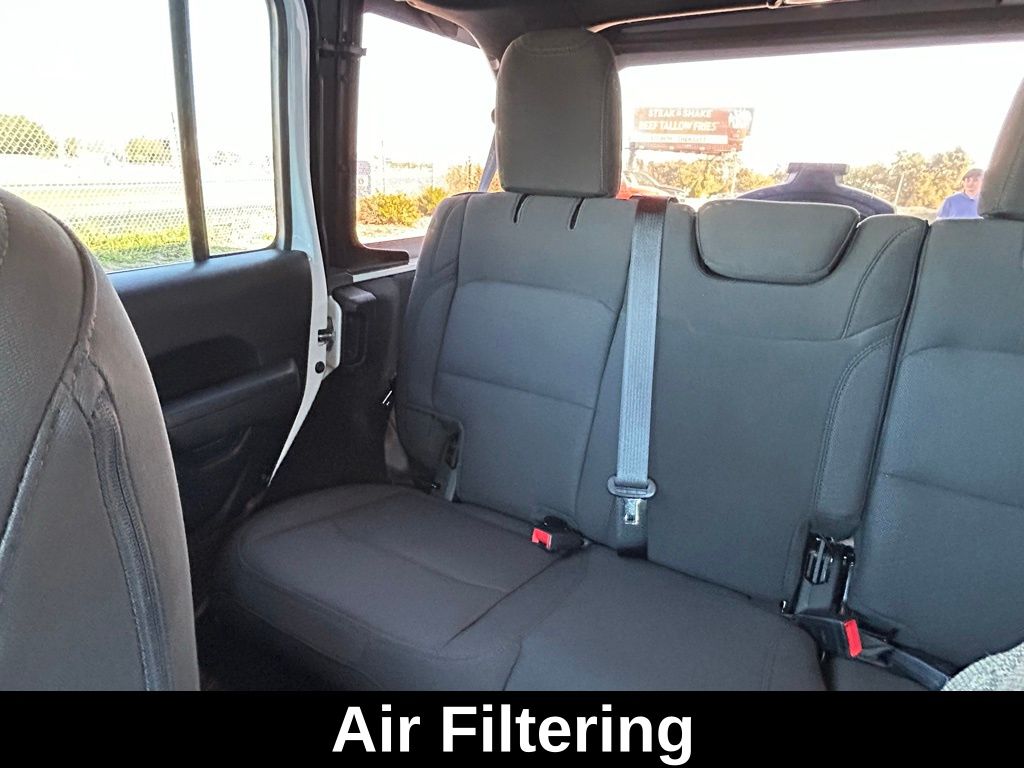 Used 2022 White Jeep Unlimited Sport S image 10