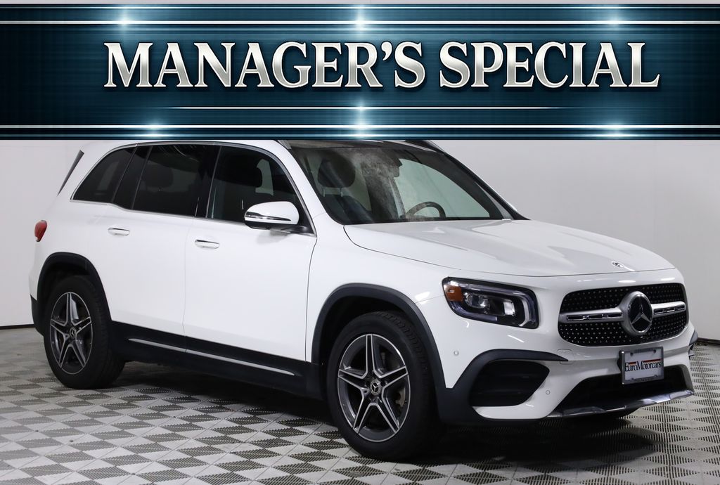 Polar White 2022 Mercedes-Benz GLB SUV / Crossover All-Wheel Drive 8-Speed Automatic