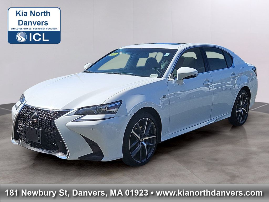 Ultra White 2017 Lexus GS Sedan All-Wheel Drive 6-Speed Automatic
