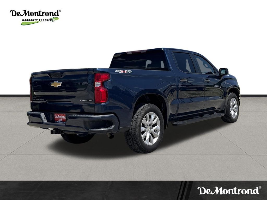 2021 Chevrolet Silverado 1500 Custom Blue at Bravo Nissan