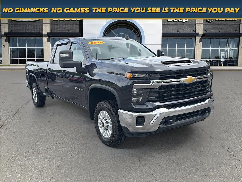 Dark Ash Metallic 2024 Chevrolet Silverado 2500HD Pickup Truck Four-Wheel Drive Automatic
