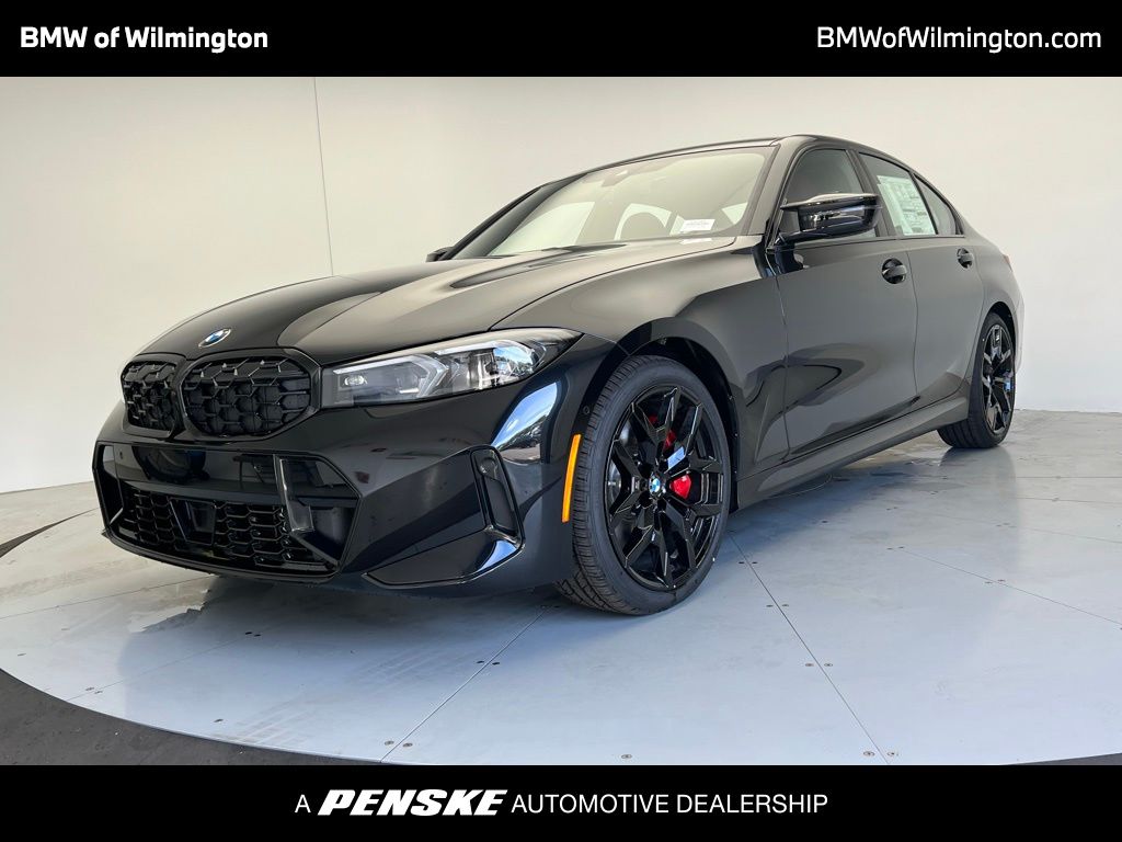 Black Sapphire Metallic 2026 BMW 3 Series M340i xDrive Sedan All-Wheel Drive 8-Speed Automatic