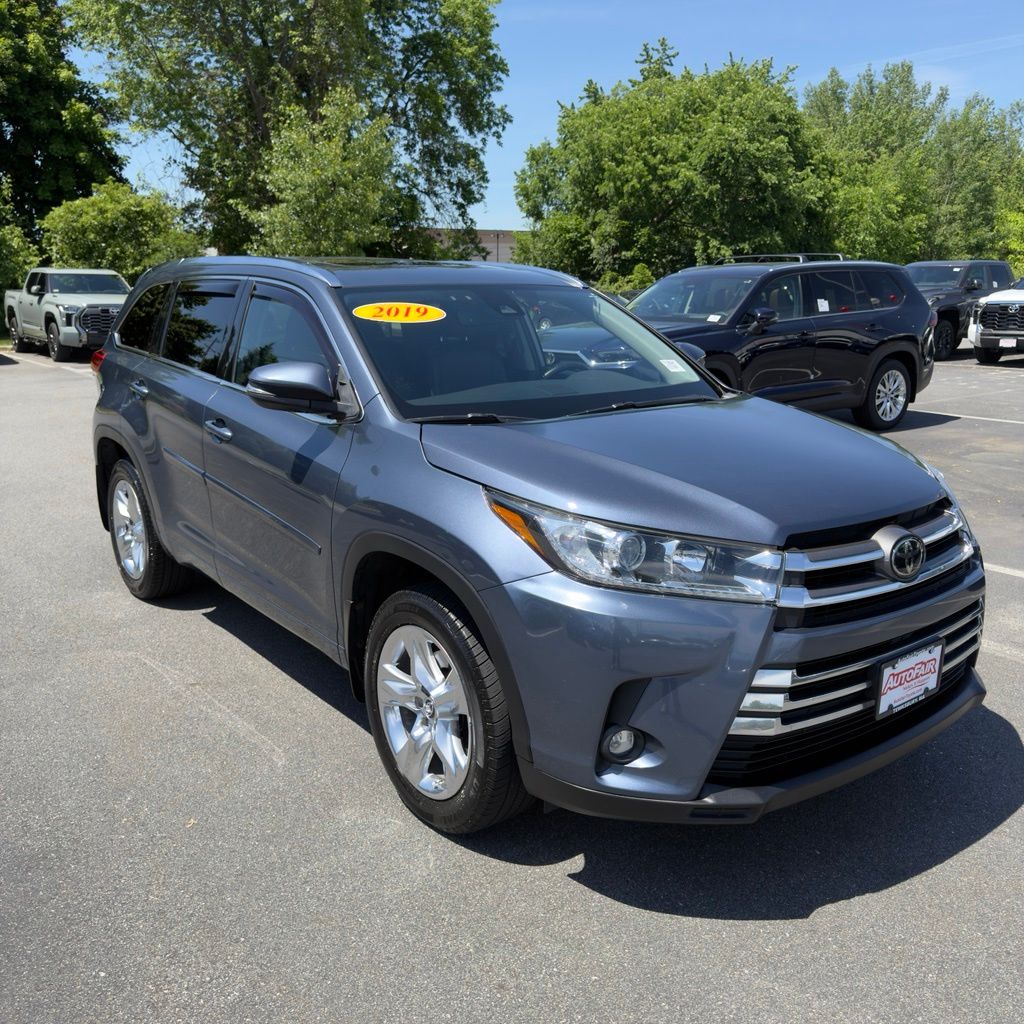 Shoreline Mist 2019 Toyota Highlander SUV / Crossover All-Wheel Drive 8-Speed Automatic