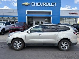 Champagne Silver Metallic 2016 Chevrolet Traverse SUV / Crossover All-Wheel Drive 6-Speed Automatic