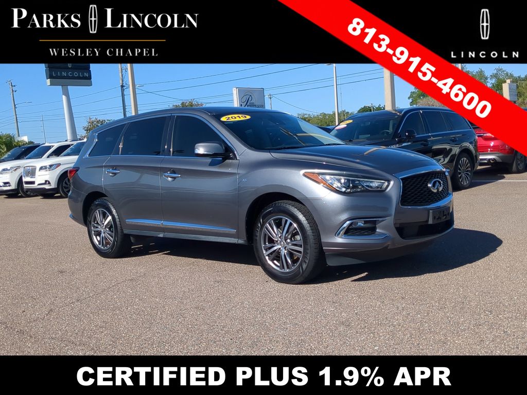Gray (Graphite Shadow) 2019 INFINITI QX60 Pure AWD SUV / Crossover All-Wheel Drive Continuously Variable Transmission