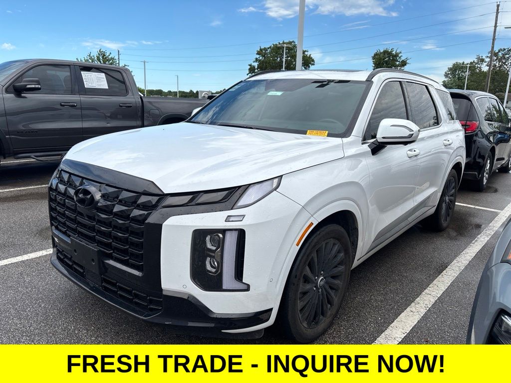 White 2025 Hyundai Palisade Calligraphy Night Edition AWD SUV / Crossover All-Wheel Drive 8-Speed Automatic