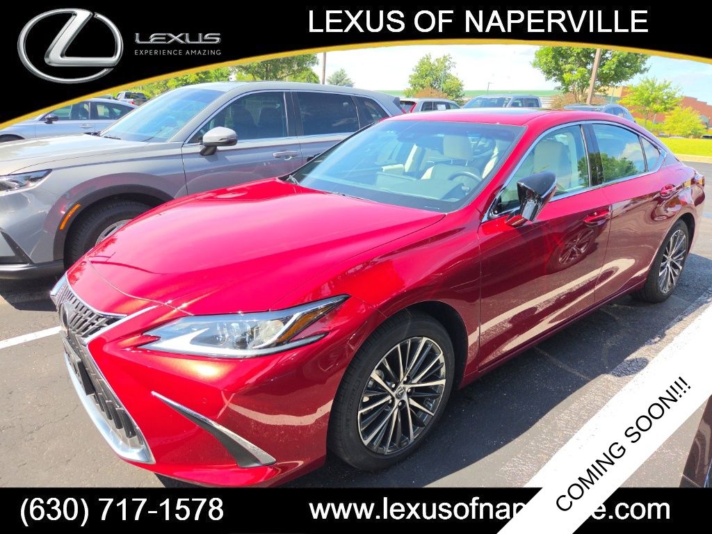 Matador Red Mica 2025 Lexus ES Sedan Front-Wheel Drive 8-Speed Automatic