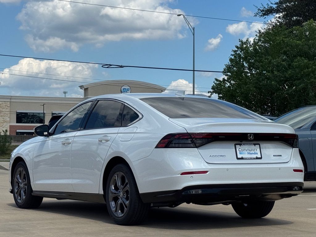 2025 Honda Accord Hybrid EX-L White at Community Honda