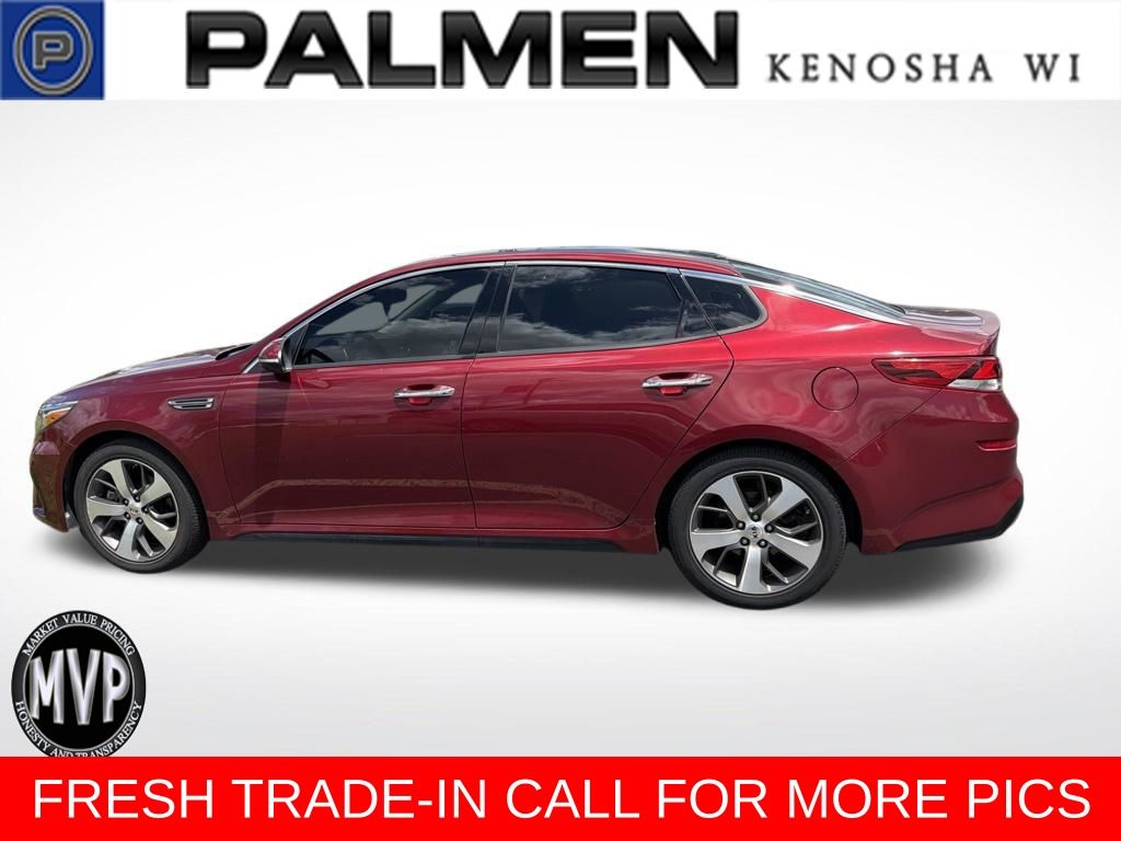 Passion Red 2019 Kia Optima Sedan Front-Wheel Drive 6-Speed Automatic