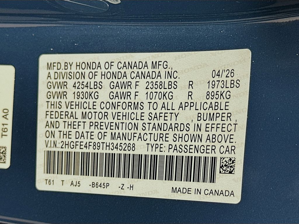 Thumbnail: 2026 Honda Civic - 23