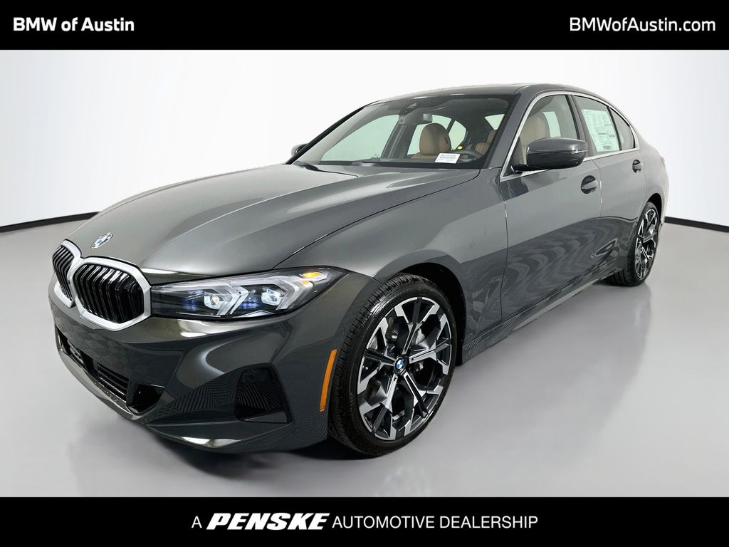 Gray (Dravit Grey Metallic) 2026 BMW 3 Series Sedan Rear-Wheel Drive 8-Speed Automatic