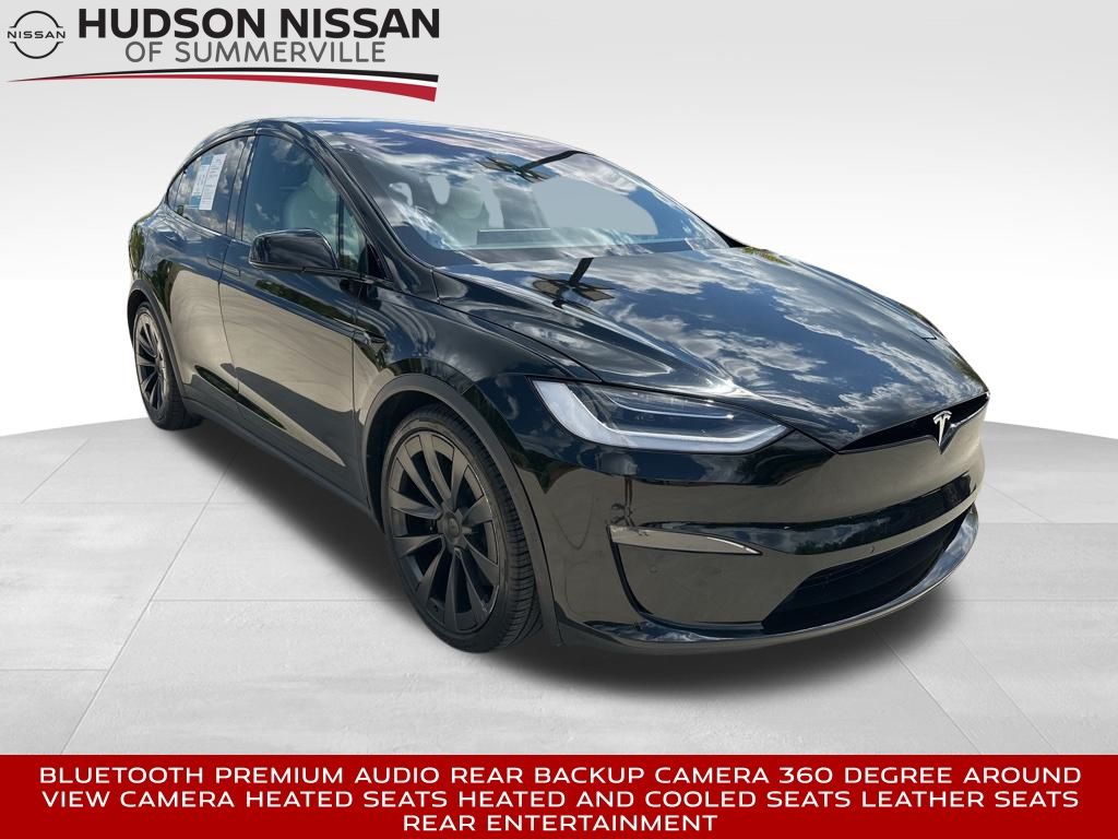 2022 Solid Black Tesla Model X Base AWD SUV