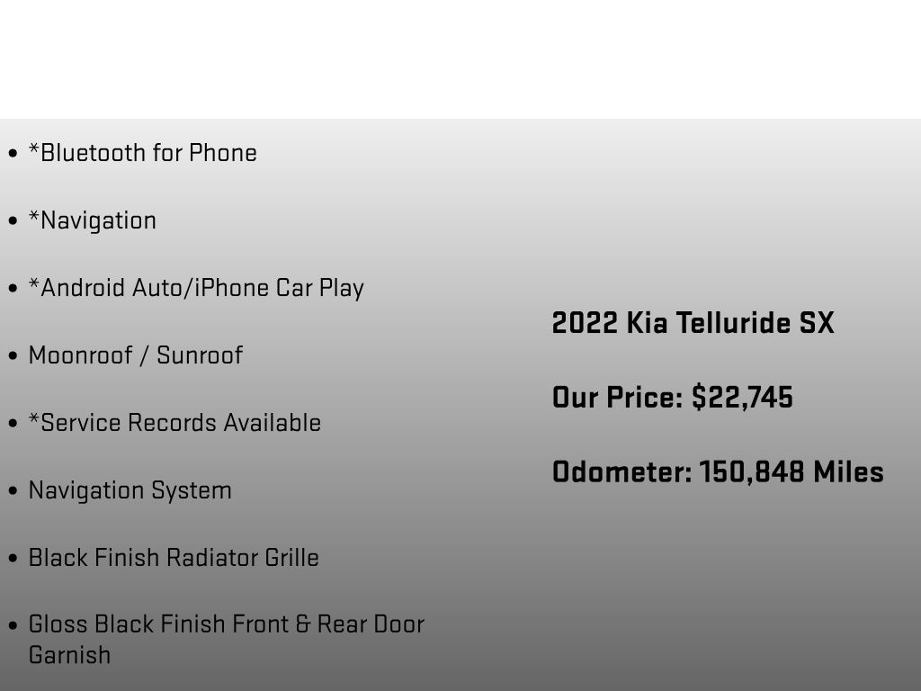 2022 Kia Telluride SX White at Auto Express Mitsubishi