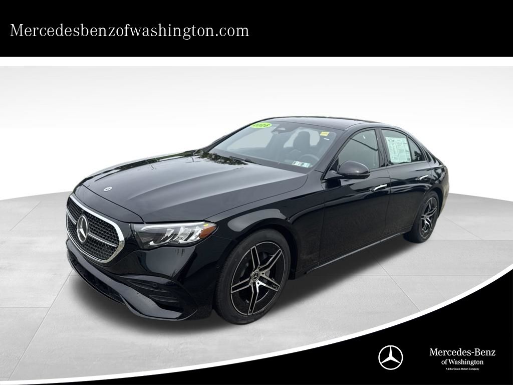 Black 2026 Mercedes-Benz E-Class Sedan All-Wheel Drive 9-Speed Automatic