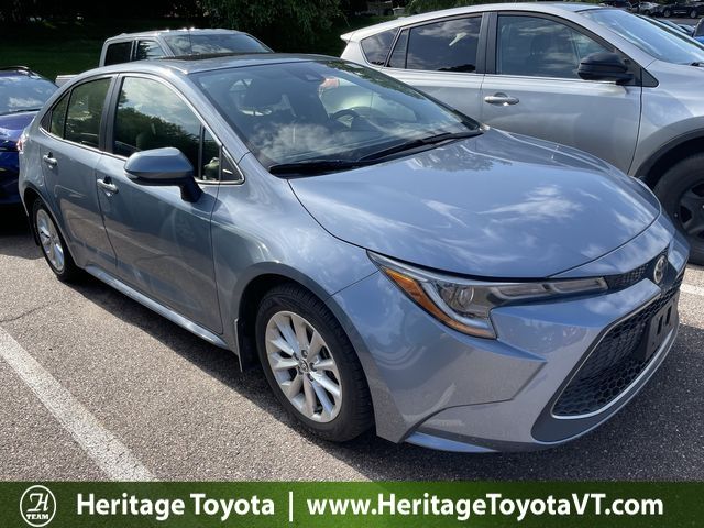 Blue (Light) 2022 Toyota Corolla Sedan Front-Wheel Drive Continuously Variable Transmission