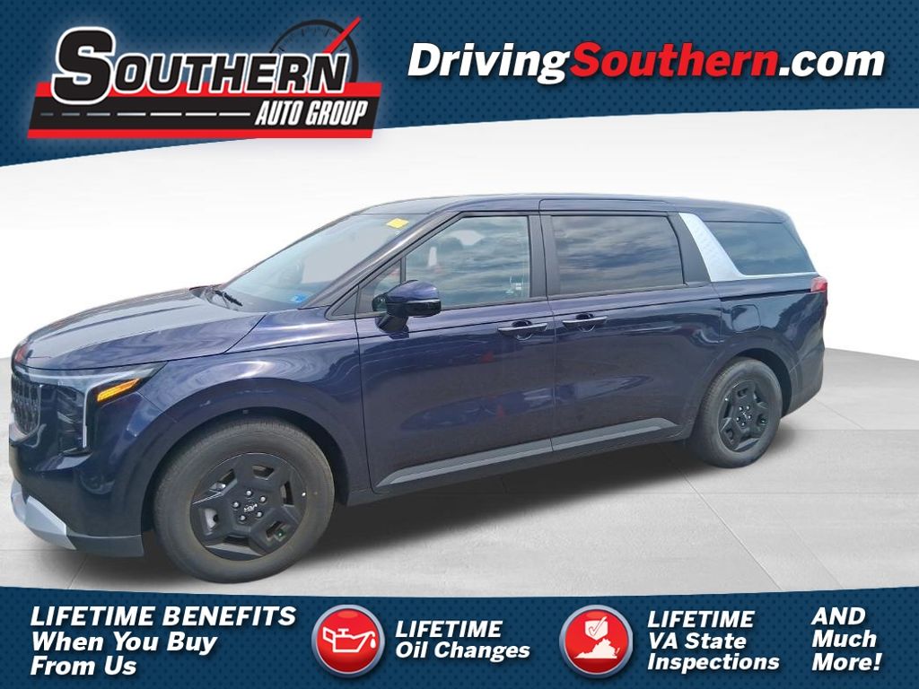 Blue 2026 Kia Carnival LXS FWD Minivan Front-Wheel Drive 8-Speed Automatic