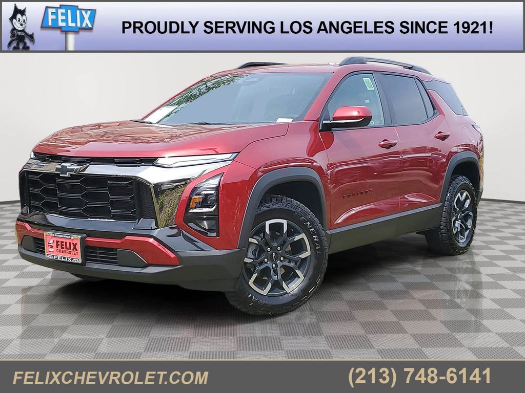 Radiant Red Tintcoat 2025 Chevrolet Equinox ACTIV FWD SUV / Crossover Front-Wheel Drive Continuously Variable Transmission