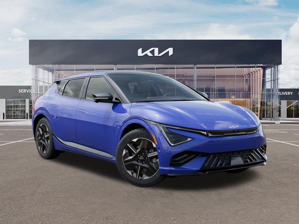 2026 Kia EV6 GT-LINE RWD Blue at DeMontrond Automotive Group