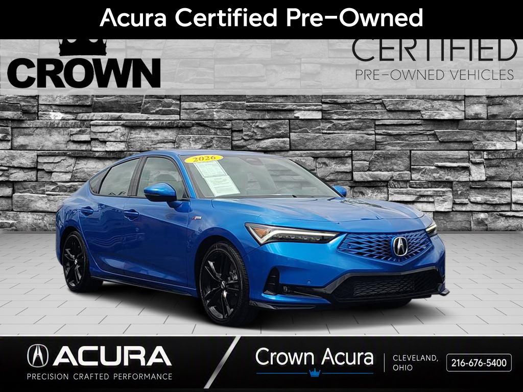 Double Apex Blue P 2026 Acura Integra Hatchback Front-Wheel Drive 6-Speed Manual