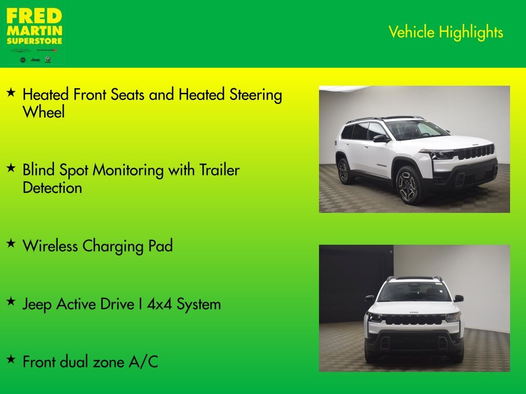new 2026 Jeep Cherokee car, priced at $37,724