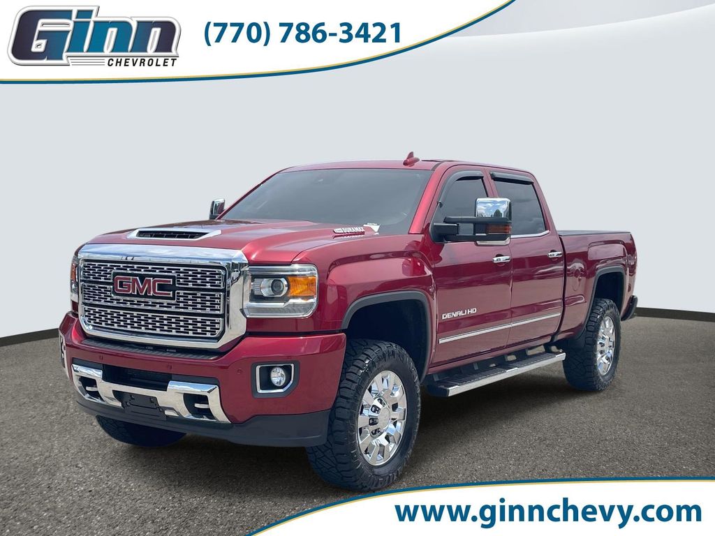 Red Quartz Tintcoat 2019 GMC Sierra 3500HD Pickup Truck Four-Wheel Drive 6-Speed Automatic