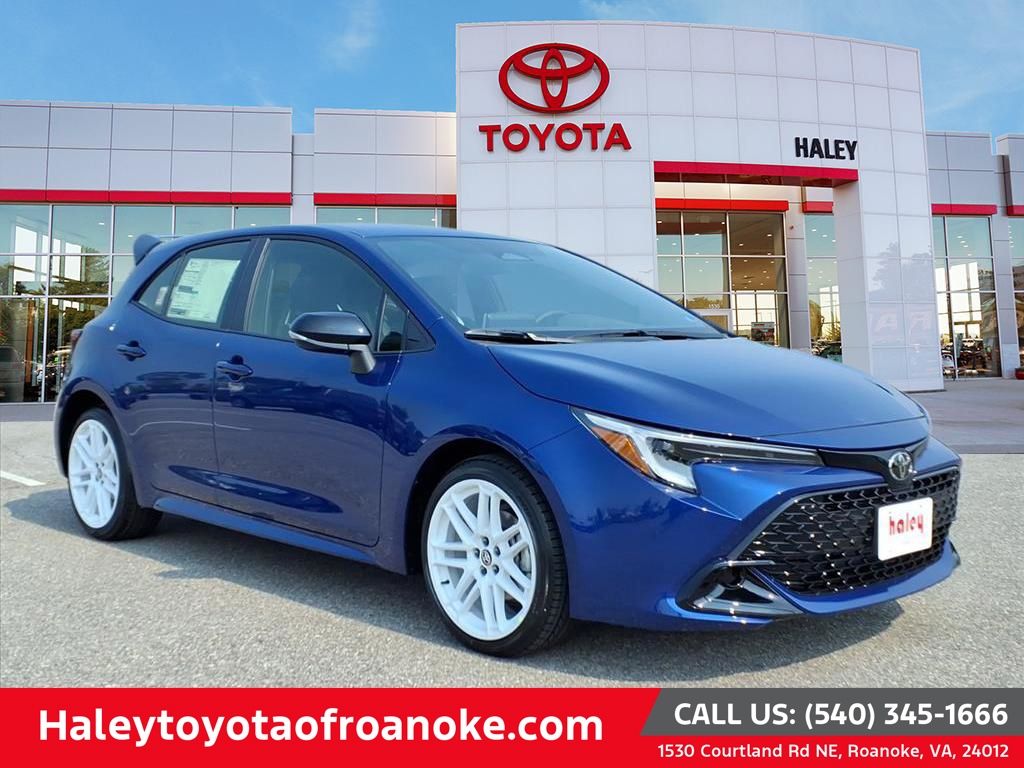 Blue 2026 Toyota Corolla Hatchback Hatchback Front-Wheel Drive Continuously Variable Transmission