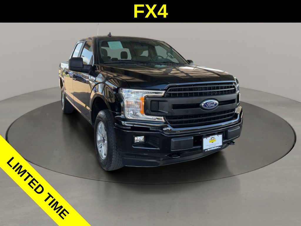Agate Black Metallic 2020 Ford F-150 Pickup Truck Four-Wheel Drive Automatic
