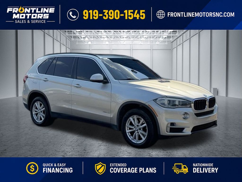 Mineral Silver Metallic 2014 BMW X5 SUV / Crossover Rear-Wheel Drive 8-Speed Automatic
