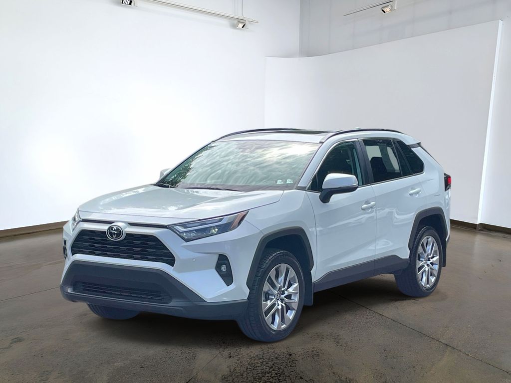 White (Wind Chill Pearl) 2024 Toyota RAV4 SUV / Crossover All-Wheel Drive 8-Speed Automatic
