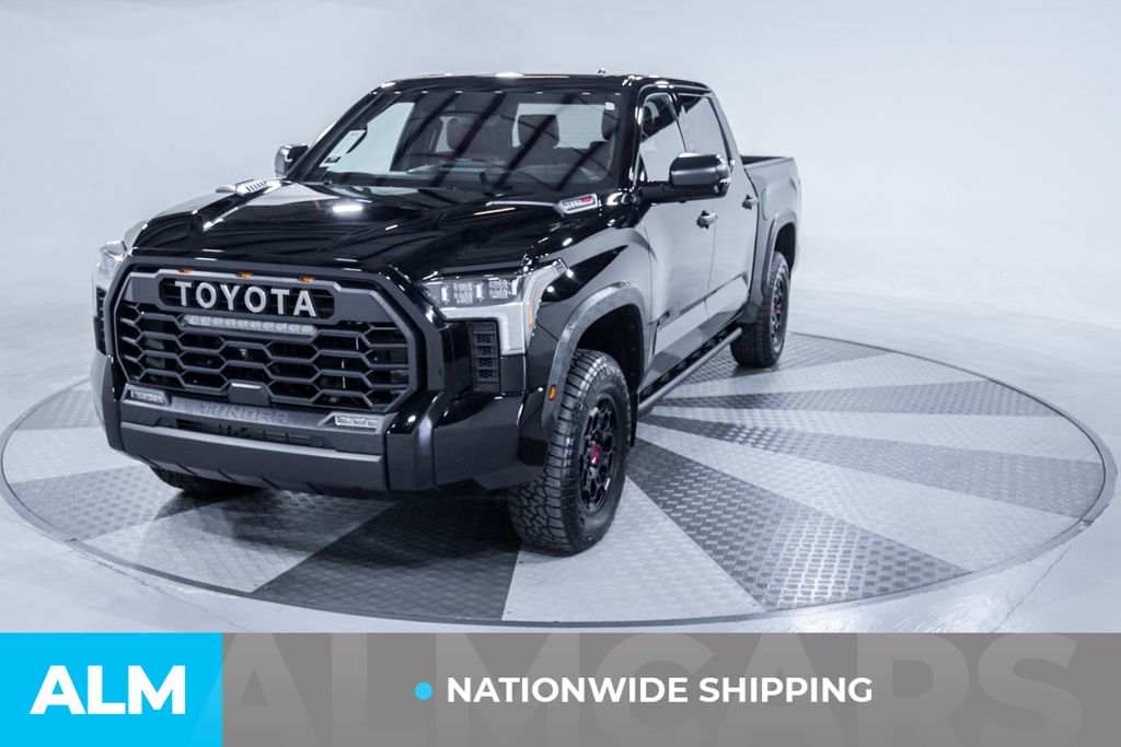 Used 2025 Black Toyota TRD Pro image 2
