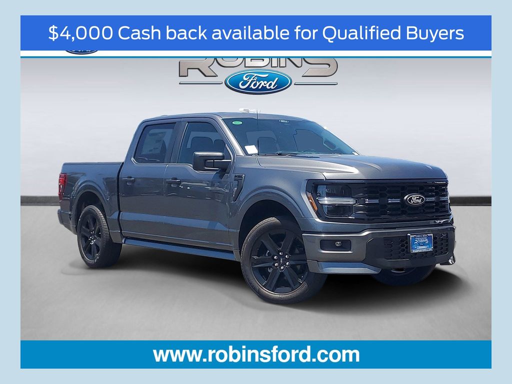 Carbonized Gray Metallic 2026 Ford F-150 Pickup Truck Four-Wheel Drive Automatic