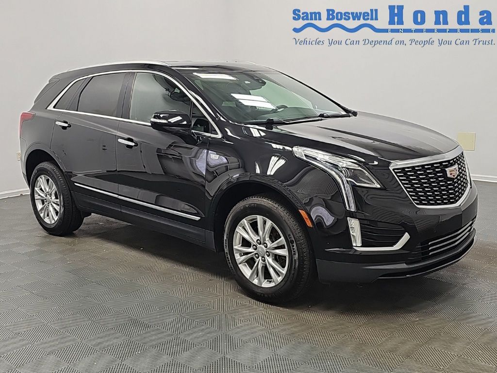 Black Metallic 2024 Cadillac XT5 SUV / Crossover Front-Wheel Drive 9-Speed Automatic