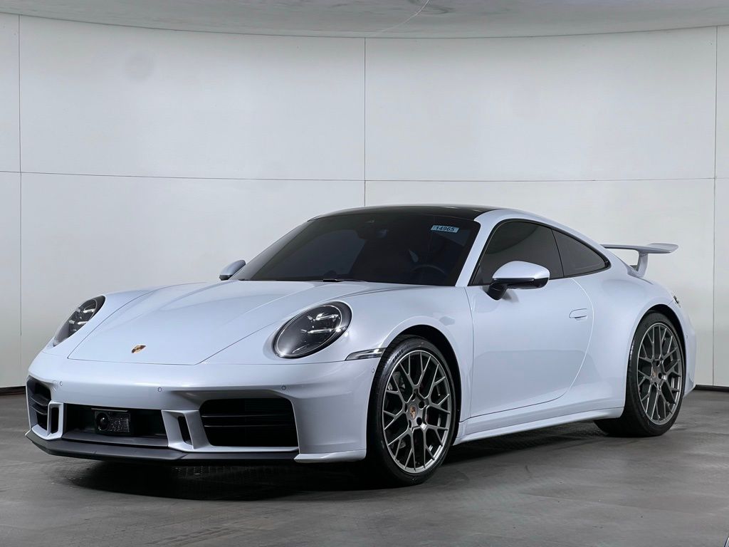 Ice Gray Metallic 2025 Porsche 911 Carrera Coupe RWD Coupe Rear-Wheel Drive 8-Speed Automatic