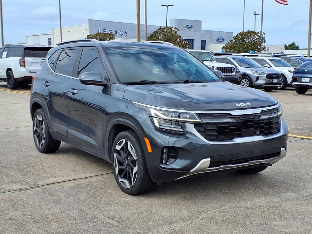 2024 Kia Seltos SX Gray at Parkway Family Mazda