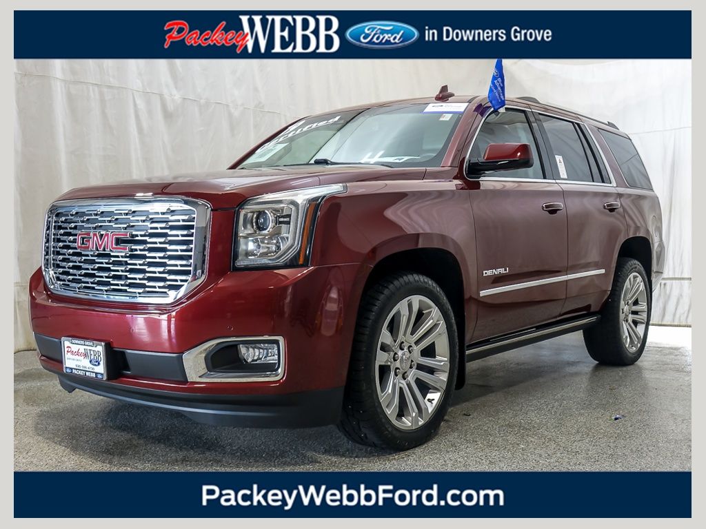 Crimson Red Tintcoat 2019 GMC Yukon SUV / Crossover Four-Wheel Drive 