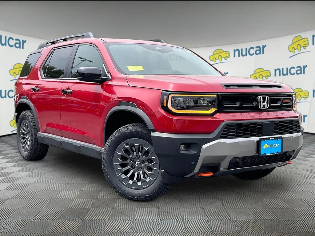 Radiant Red Metallic II 2026 Honda Passport SUV / Crossover All-Wheel Drive Automatic