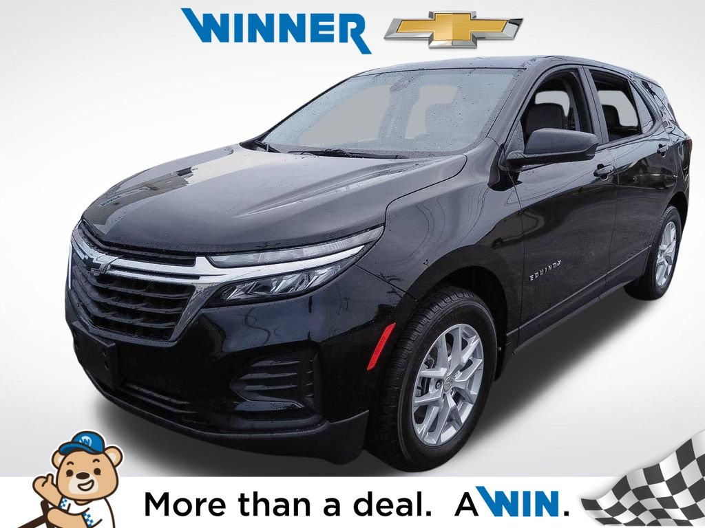 Mosaic Black Metallic 2023 Chevrolet Equinox SUV / Crossover Four-Wheel Drive 6-Speed Automatic Overdrive