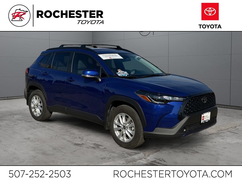 Blue Crush Metallic 2024 Toyota Corolla Cross SUV / Crossover Front-Wheel Drive Continuously Variable Transmission