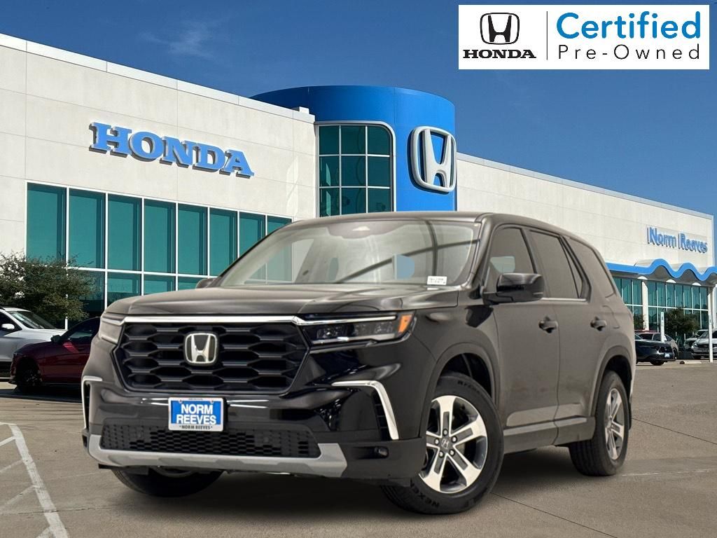 Crystal Black Pearl 2025 Honda Pilot SUV / Crossover Front-Wheel Drive Automatic