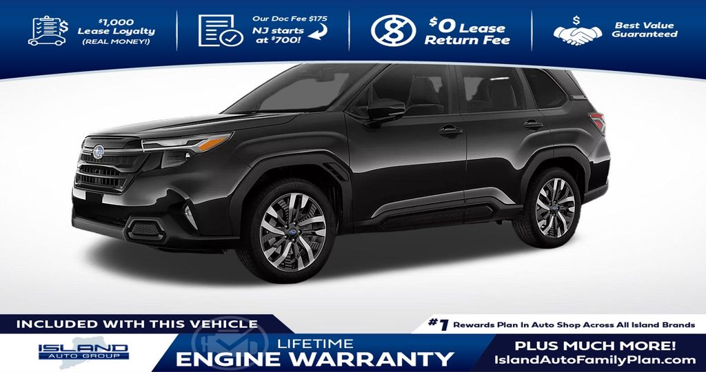Crystal Black Silica 2026 Subaru Forester Hybrid SUV / Crossover All-Wheel Drive Continuously Variable Transmission