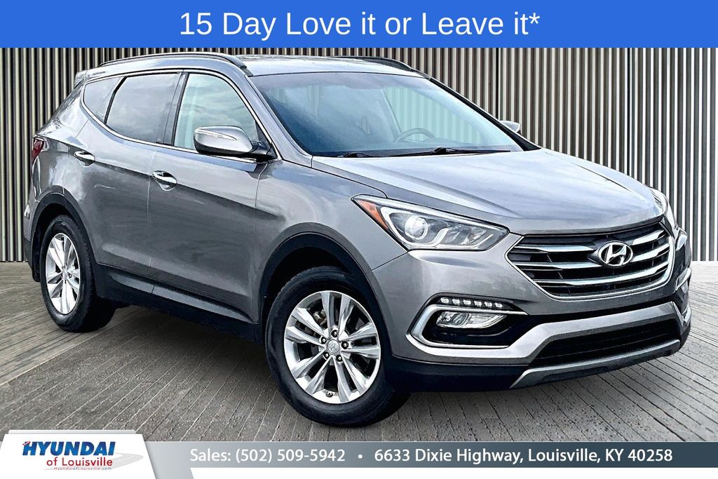 Mineral Gray 2018 Hyundai Santa Fe Sport 2.0T FWD SUV / Crossover Front-Wheel Drive 6-Speed Automatic